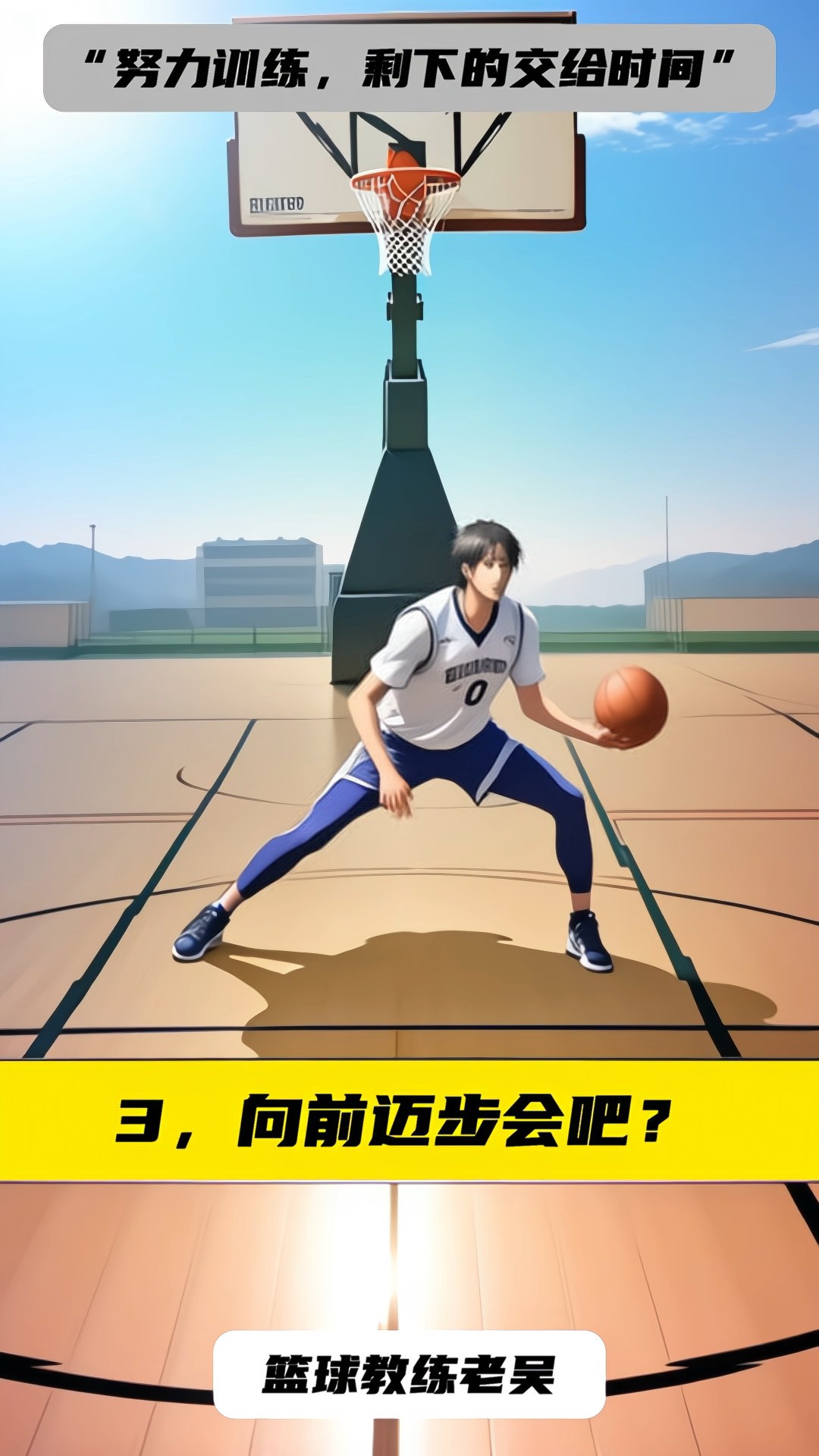 高中生篮球运动员如何为未来发展打下坚实基础